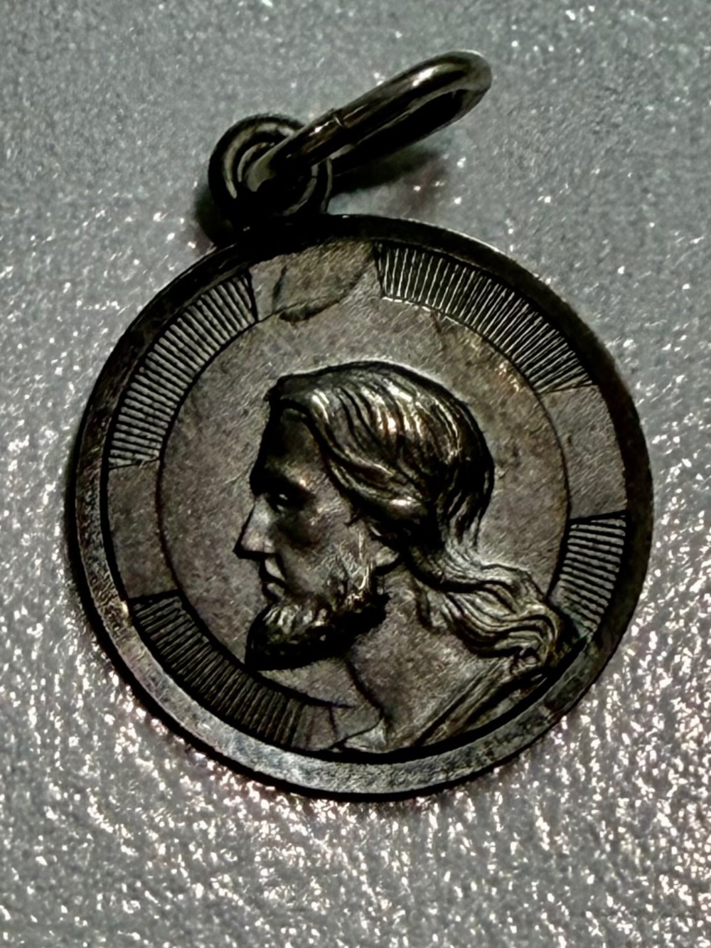 Religious Silver Charm